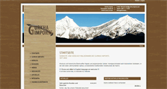 Desktop Screenshot of gurkha-imports.com